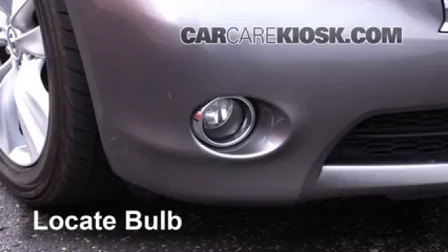 2011 Infiniti M37 X 3.7L V6 Éclairage Feu antibrouillard (remplacer l'ampoule)